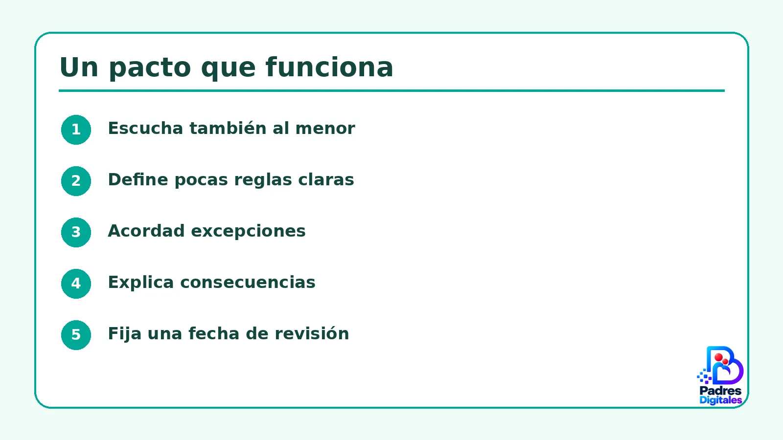 control parental acuerdo familiar