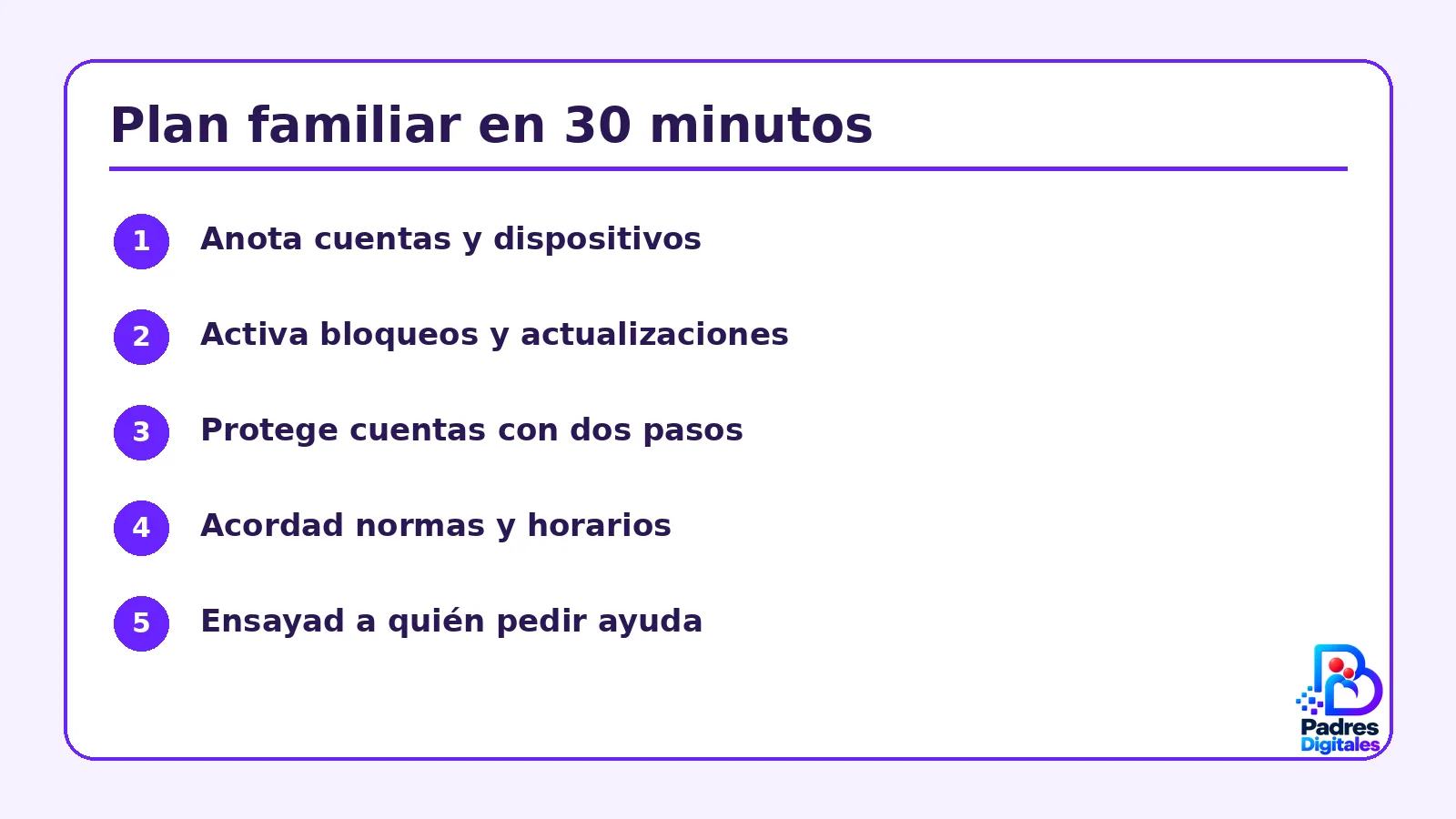 guia plan familiar seguridad digital