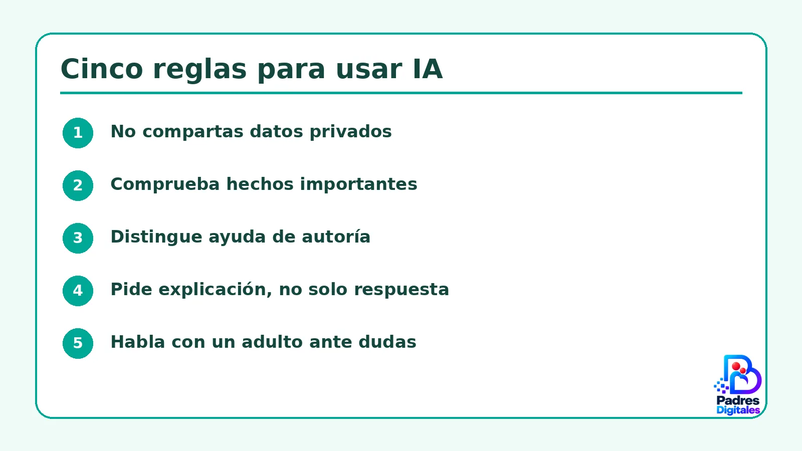 inteligencia artificial reglas familias