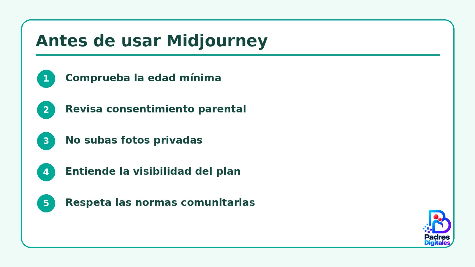 midjourney menores privacidad