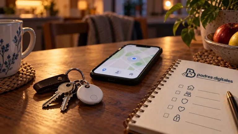 Localizadores, móvil y libreta familiar para decidir entre AirTag, GPS o teleasistencia