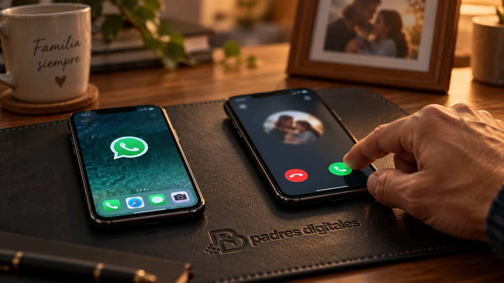 Verificación por llamada antes de responder a una petición urgente por WhatsApp