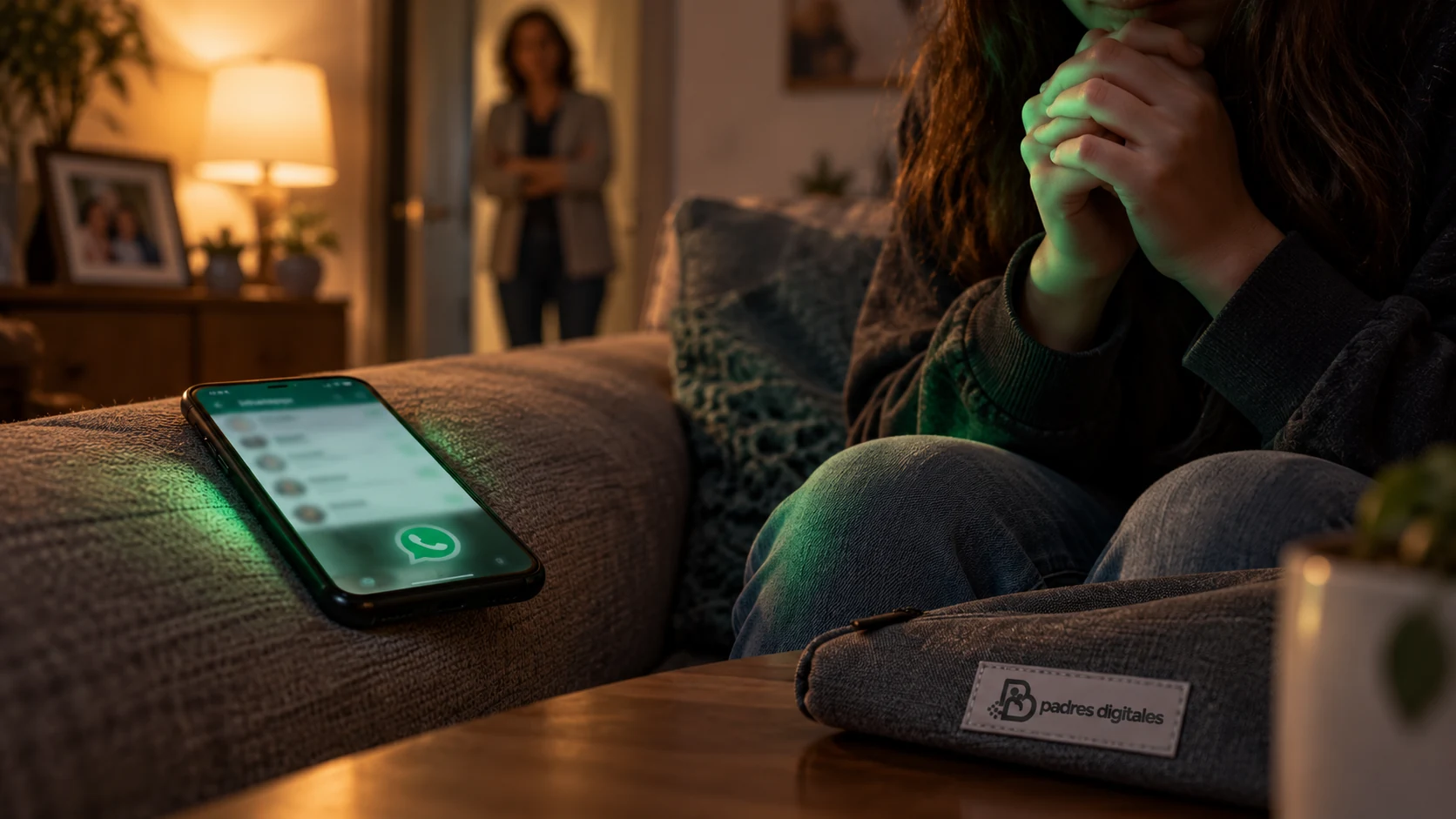Presión emocional y aislamiento en una conversación de WhatsApp