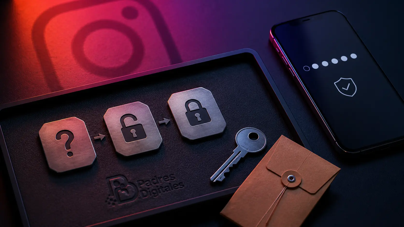 Revisión de sesiones, contraseña y seguridad tras recuperar una cuenta de Instagram