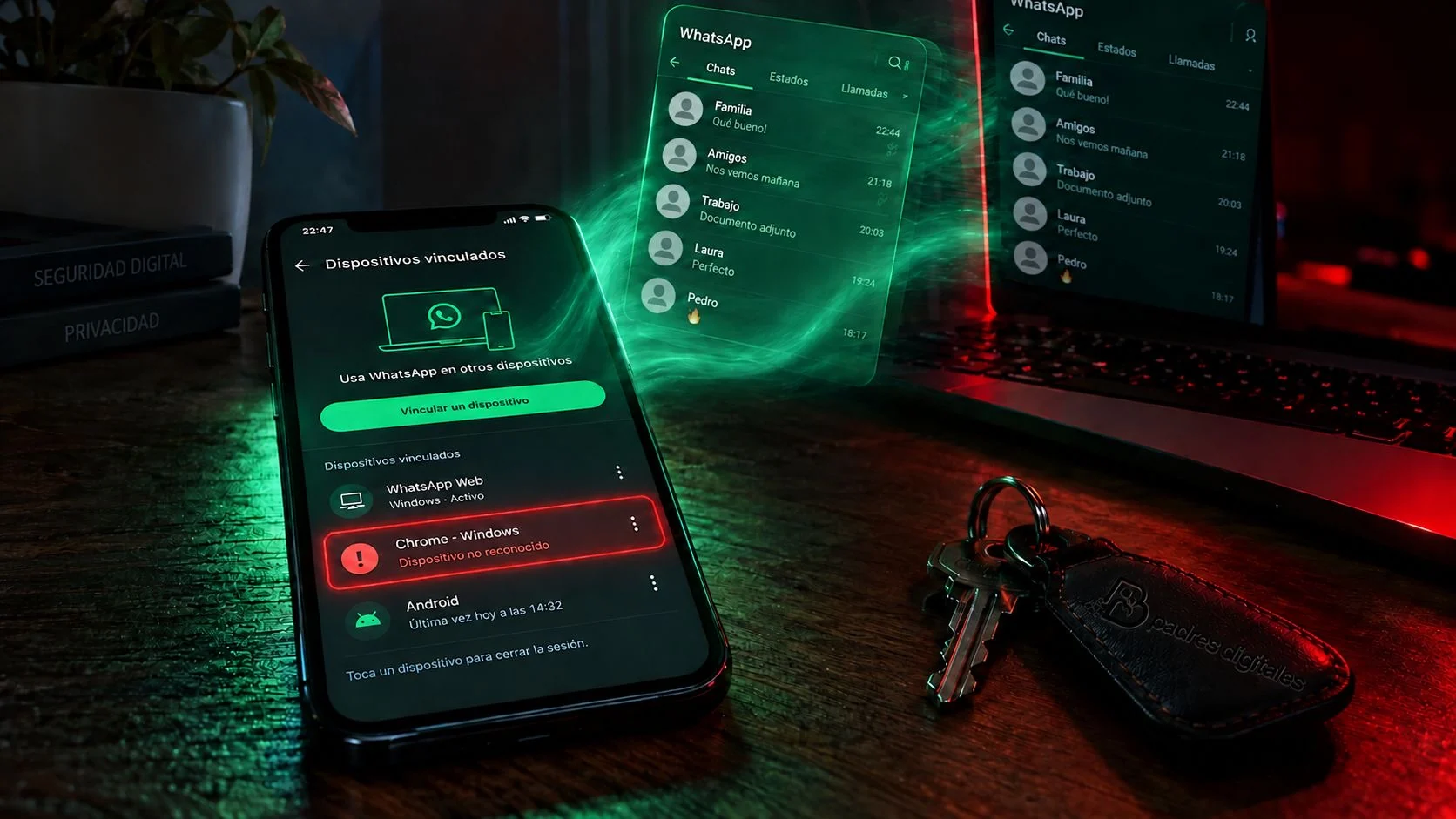 principal ghostpairing WhatsApp