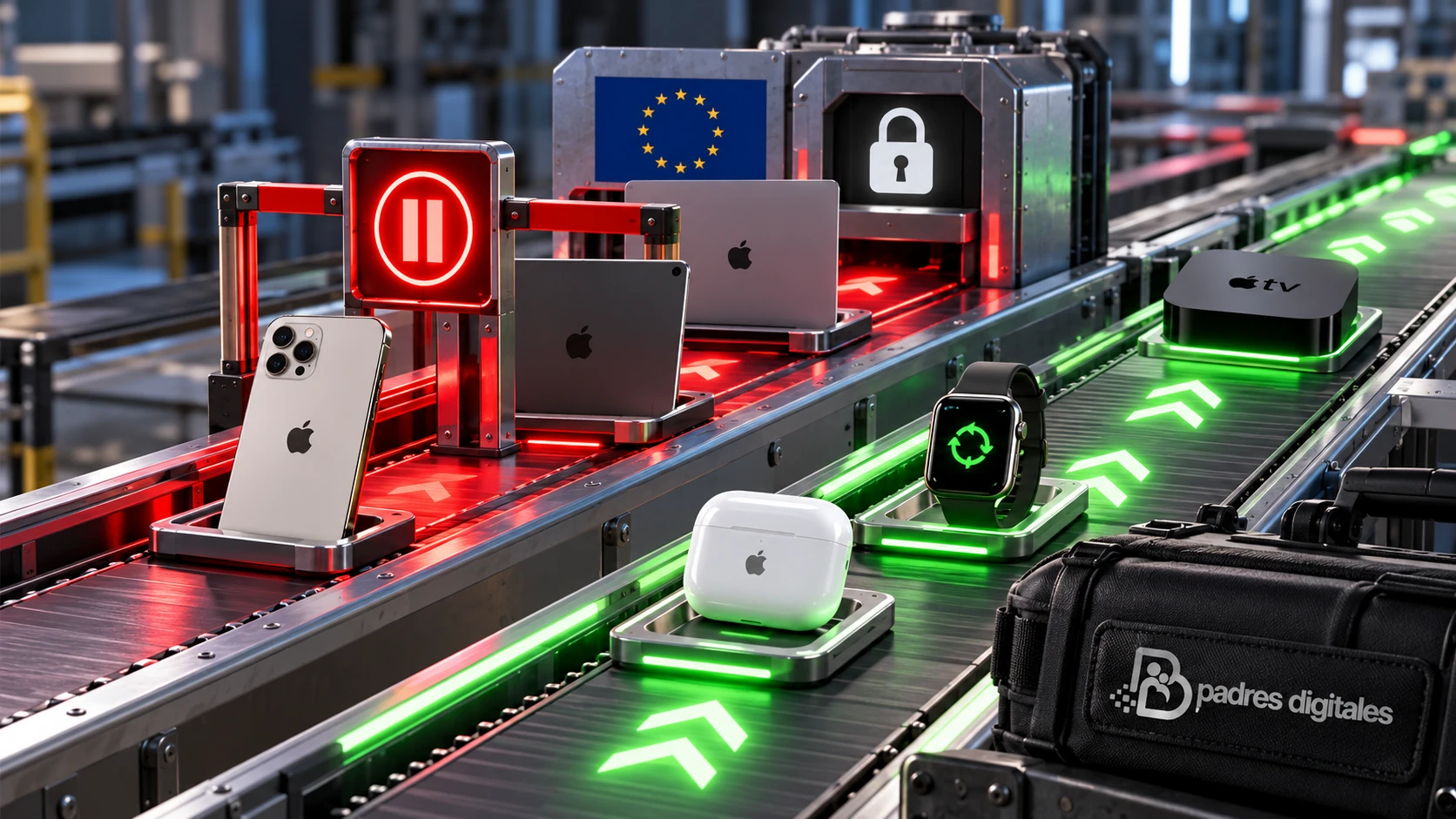 Dispositivos Apple, actualizaciones y privacidad en un entorno europeo regulado.